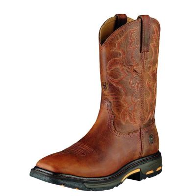 Ariat Work: WorkHog Wide Square Toe Steel Toe Zapatos de Seguridad Hombre - Cobra (QYCSE2537)